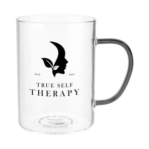 Color Splash Glass Mug 13.5 oz
