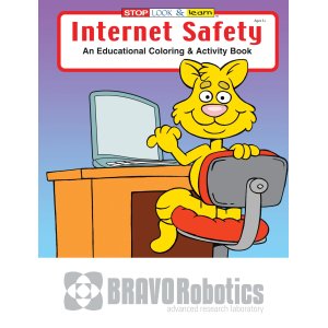 Internet Safety Coloring Book