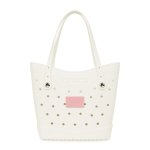 White / Powder Pink