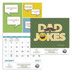 Dad Jokes - Stapled Calendar