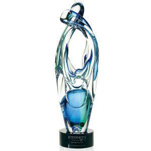Crystal Unity Desk Sculpture