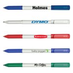 Paper Mate Write Bros Stick Pen White Barrel - Blue Ink