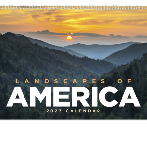 Landscapes of America - Spiral Calendar