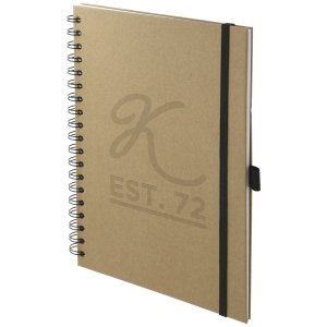 Eco-Friendly Spiral Journal, Kraft Edition