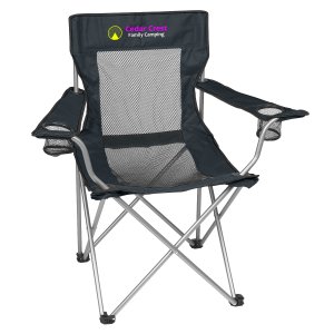 Chill & Sip Mesh Camp Chair