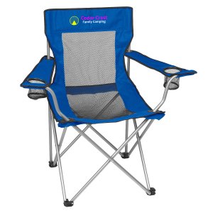Chill & Sip Mesh Camp Chair