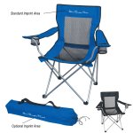 Chill & Sip Mesh Camp Chair