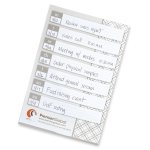 Sticky Note 6" x 9" Large Pad, 25 sheet