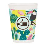 Full Color Party Chill 16 Oz Frosted Cup
