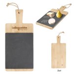 Bamboo and Slate Serving Board