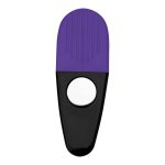 Black With Purple