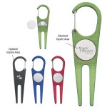 Aluminum Divot Tool with Magnetic Marker