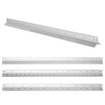 Architect's 12" Aluminum Triangle Ruler