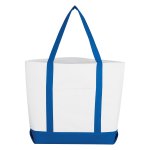 White With Royal Blue