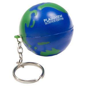 Earthball Stress Ball Key Chain