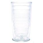 Clear Tumbler With Frosted Lid