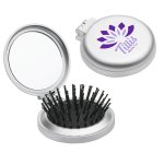 City Round Travel Mirror Brush