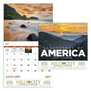 Landscapes of America - Stapled Calendar