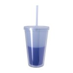 Blue Changing To Dark Blue
