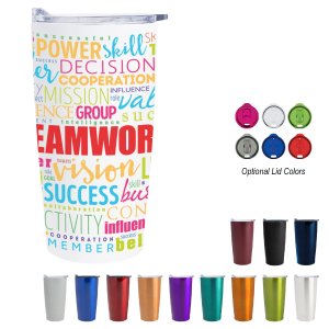 ColorSplash 18 oz Stainless Tumbler