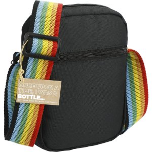 Color Cascade Eco Rainbow Crossbody Tote
