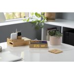 Twin Port Bamboo Charging Pad