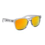 Translucent Black With  Red