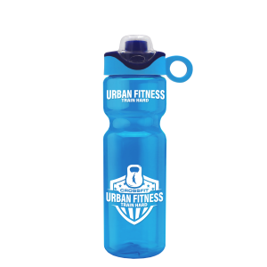 Adventurer Bottle with Two-Tone Drink-Thru Lid with Silicone Loop - 28 oz.