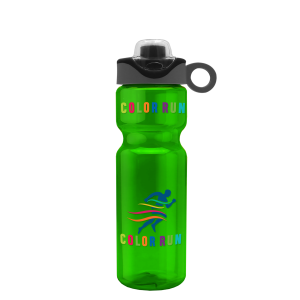 Adventurer Bottle with Two-Tone Drink-Thru Lid with Silicone Loop - 28 oz.