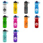 Adventurer Bottle with Two-Tone Drink-Thru Lid with Silicone Loop - 28 oz.