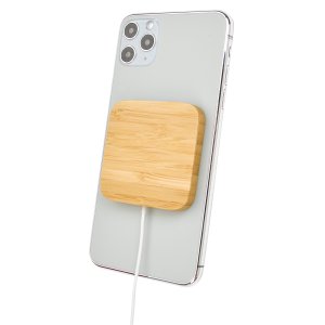Eco Bamboo 15W Magnetic Charger