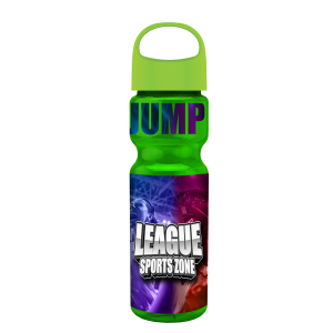Adventurer Bottle with Oval Crest Lid - 28 oz.