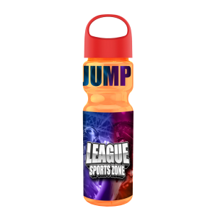 Adventurer Bottle with Oval Crest Lid - 28 oz.