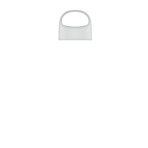 Adventurer Bottle with Oval Crest Lid - 28 oz.