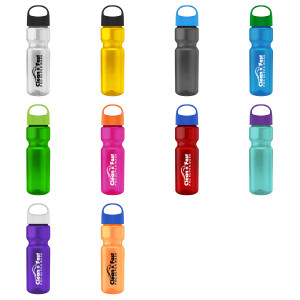 Adventurer Bottle with Oval Crest Lid - 28 oz.