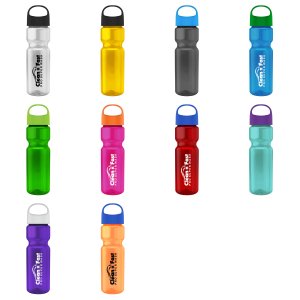 Adventurer Bottle with Oval Crest Lid - 28 oz.