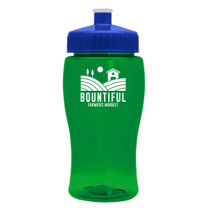 Jr. Crystal Color Bottle with Push-Pull Lid - 18 oz.