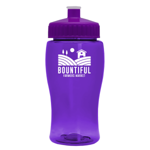 Jr. Crystal Color Bottle with Push-Pull Lid - 18 oz.