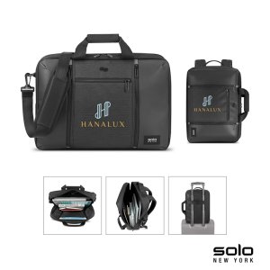 Solo New York Highpass Hybrid Briefcase Backpack