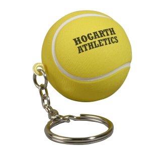 Tennis Ball Stress Ball Key Chain