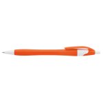 Orange With Blue Ink