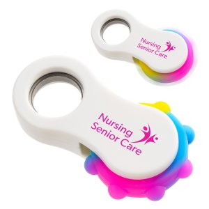 Gear-Style Fidget Spinner Massager