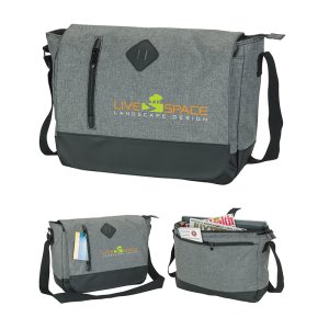 Uptown Denim Messenger