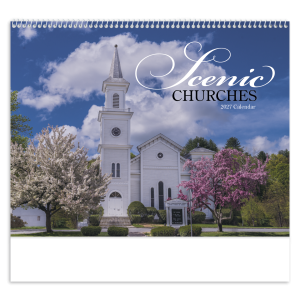 Scenic Churches - Spiral Calendar
