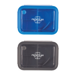 Stackable Three Compartment Lunch Box