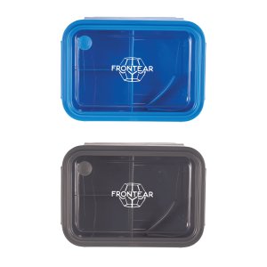 Stackable Three Compartment Lunch Box