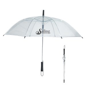 CloudView 46" Clear Rain Umbrella