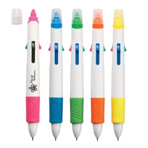 Highlight & Write Multi-Ink Pen