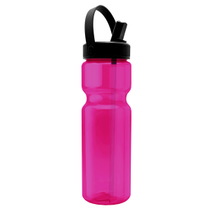 Adventurer Bottle with Flip-Straw, Swivel-Handle Lid - 28 oz.