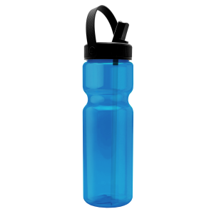 Adventurer Bottle with Flip-Straw, Swivel-Handle Lid - 28 oz.